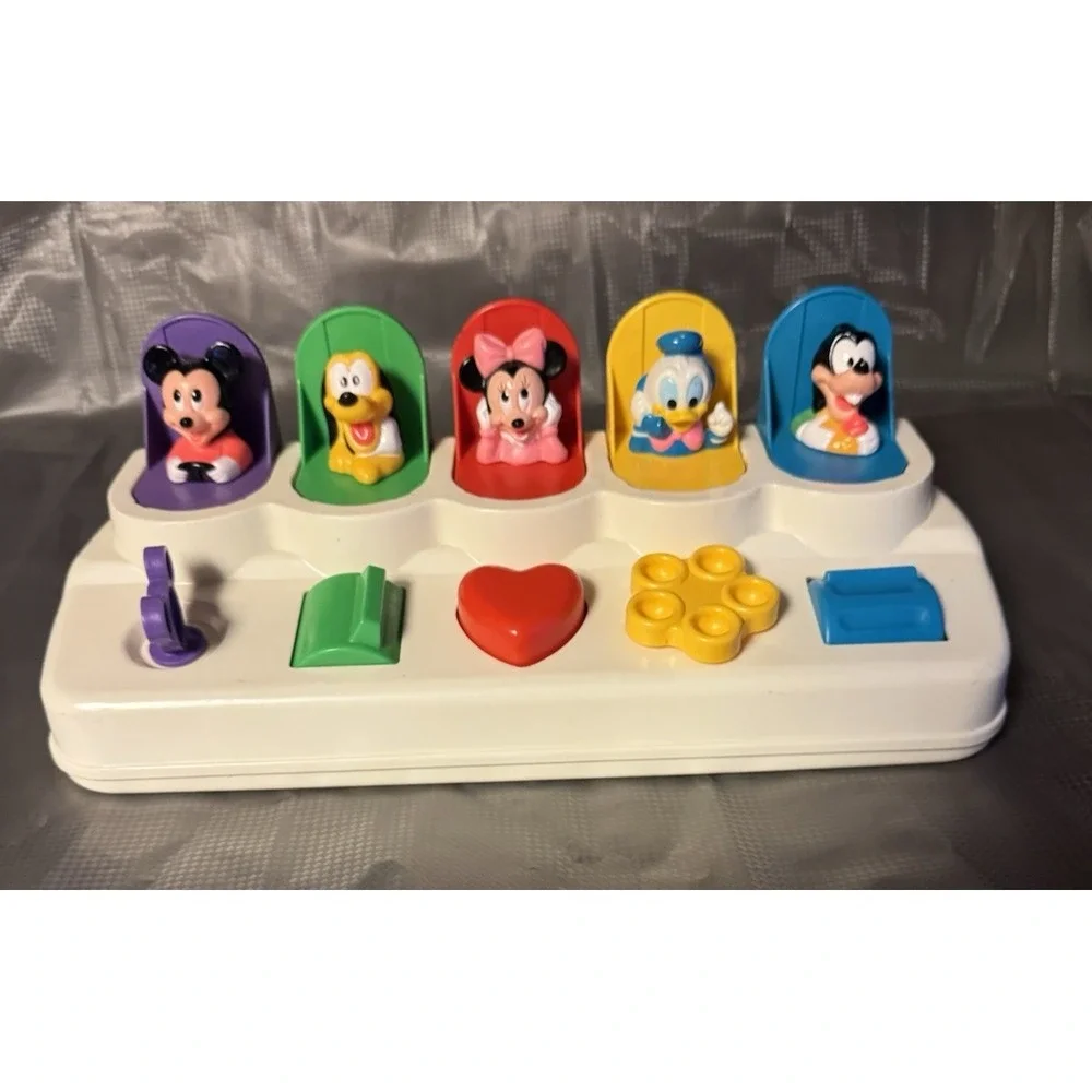 Vintage Mattel Disney Poppin' Pals pop-up Toy 1990s Disney Babies Preschool